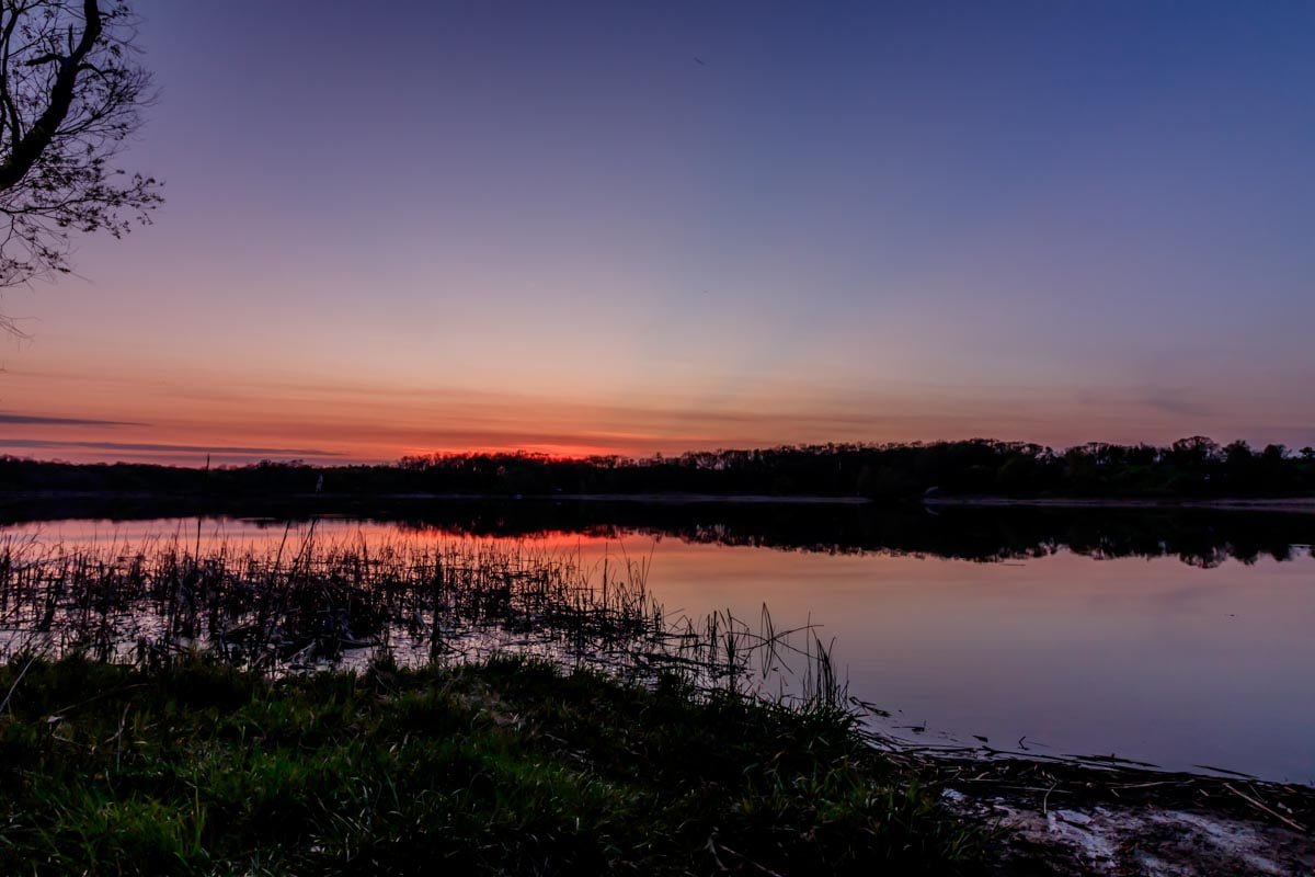 Sunset at Three Lakes