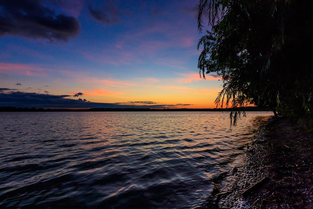 Sunset on Green Lake