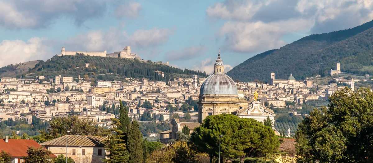Santa Maria degli Angeli and Basilica di San Francesco d'Assisi