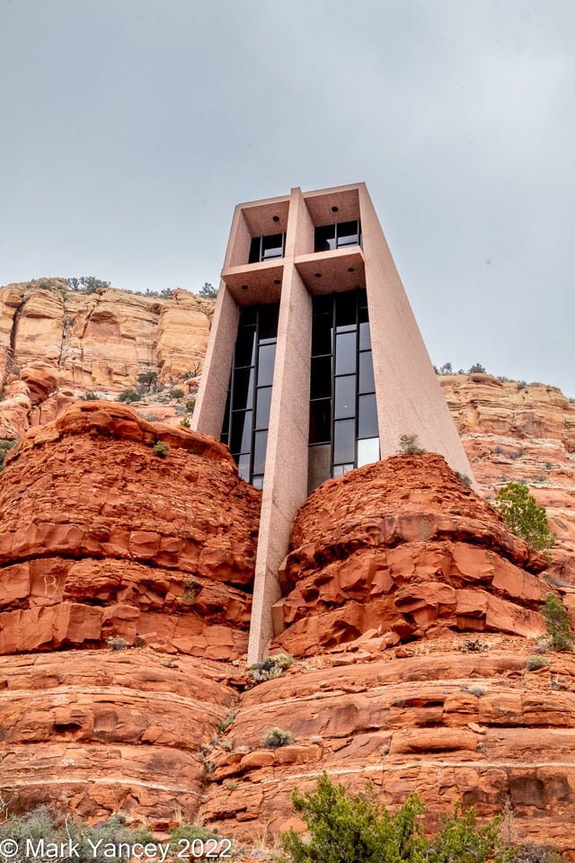 Chapel of the Holy Cross from Below