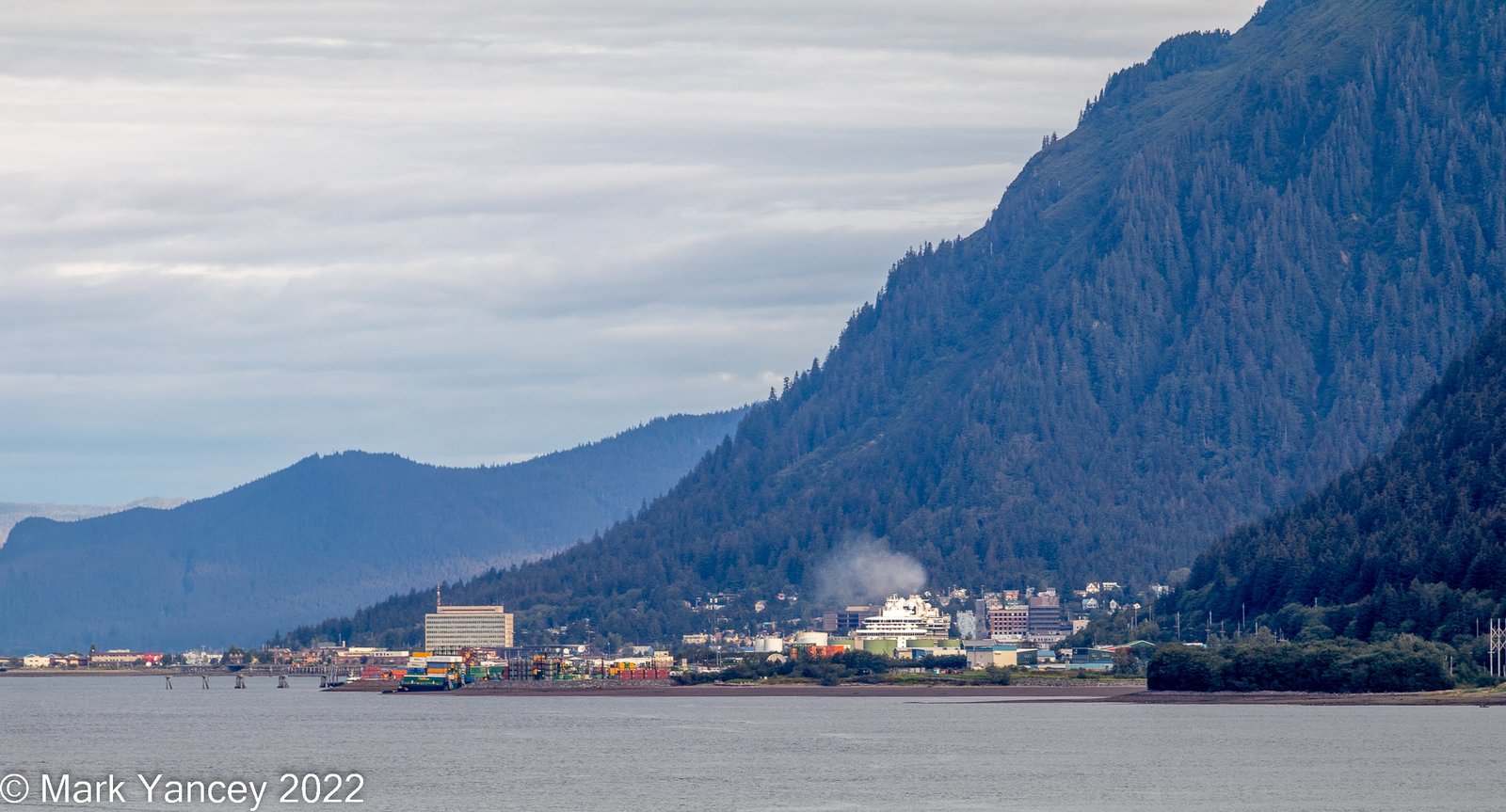 First View of Juneau