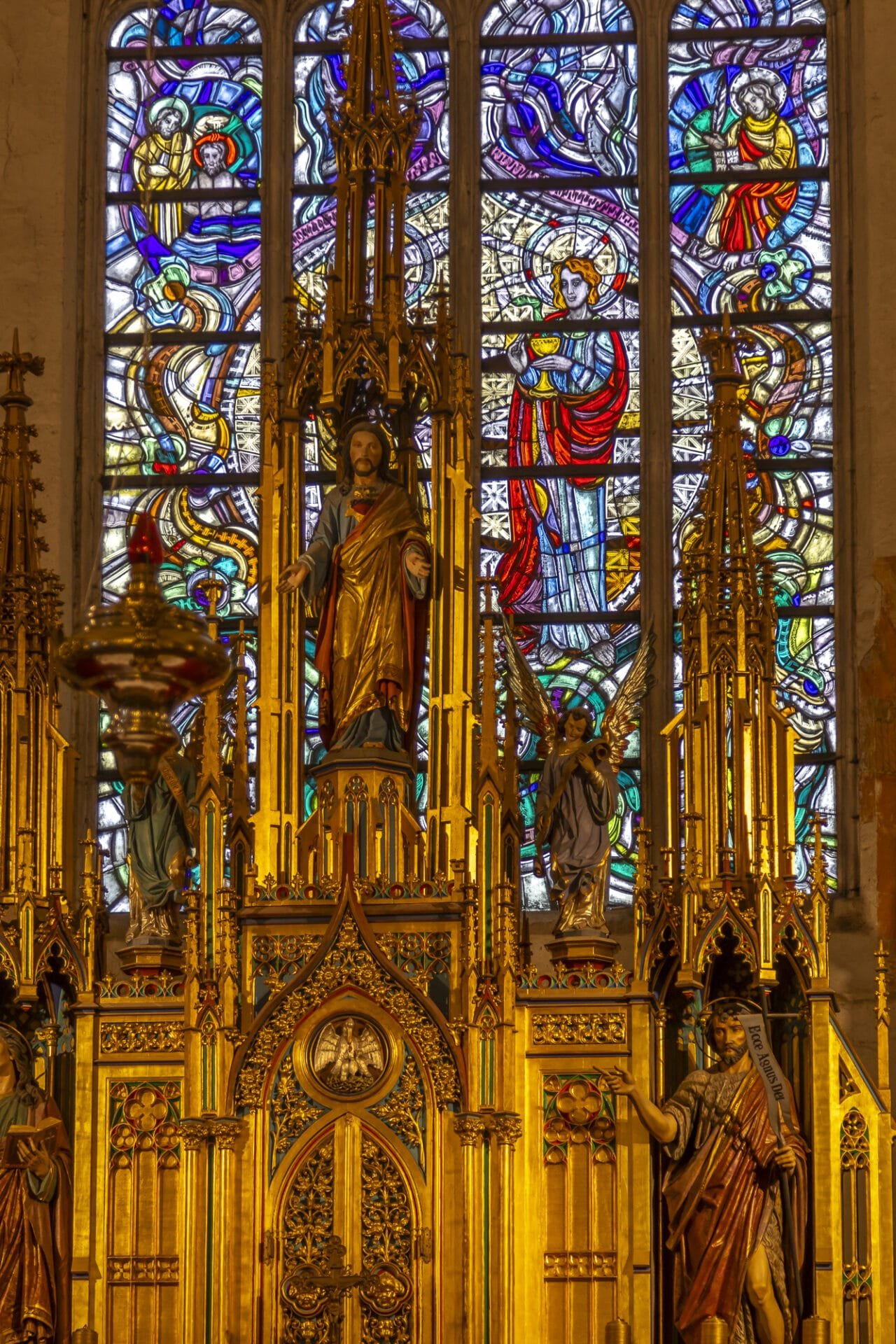 Detail of the Upper Part of the High Altar
