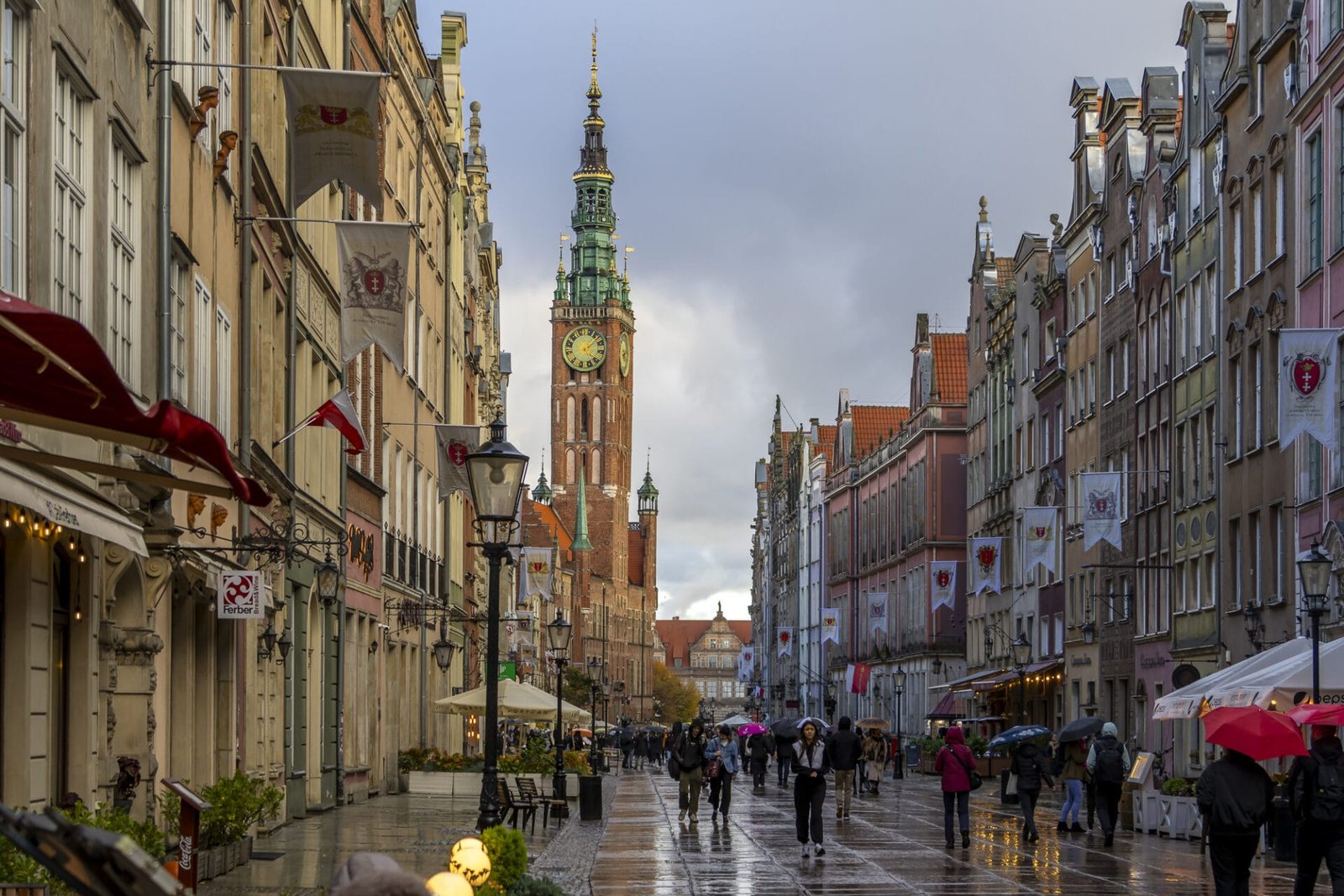 Street View of Old-Town, Gdansk